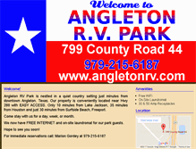 Tablet Screenshot of angletonrv.com